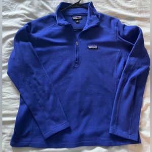 Royal blue Patagonia quarter zip